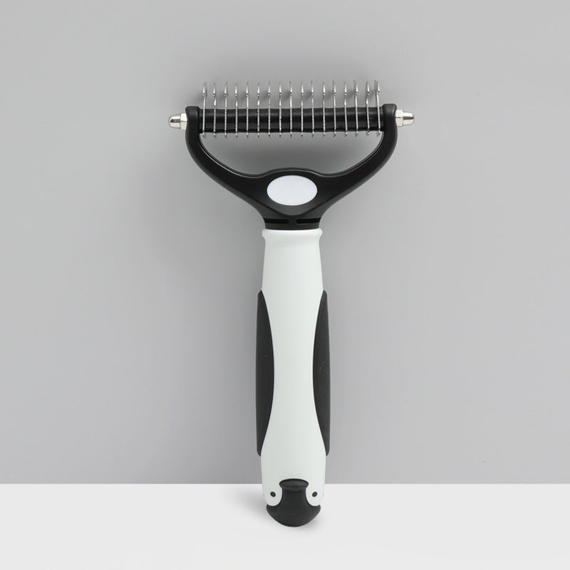 Histotree Double Sided Shedding, Dematting Undercoat Rake For Long Matted Haired Cats