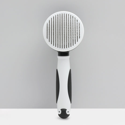 HisToTree Cat Grooming Brush Self Cleaning Slicker Brush Gently Removes Loose Undercoat