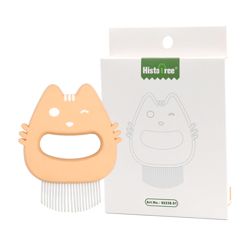 Histotree Cat Silicone Curry Brushes For Short Hair Cat Daily Use