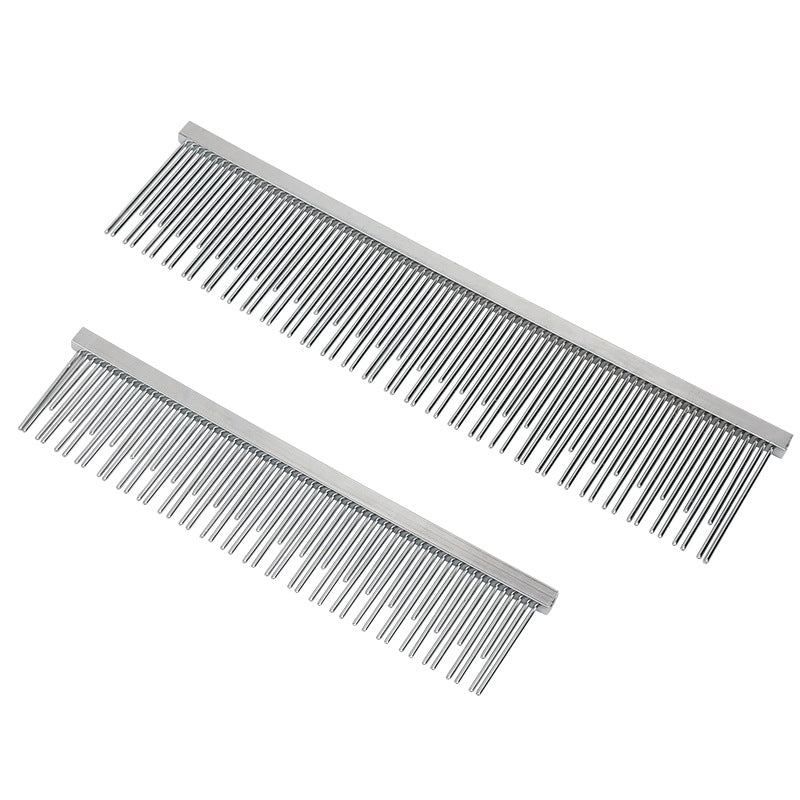 Histotree Cat Long and Short Teeth Pin Comb Removes Knots, Mats and Tangles